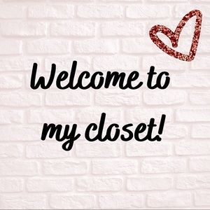 Welcome to my closet!